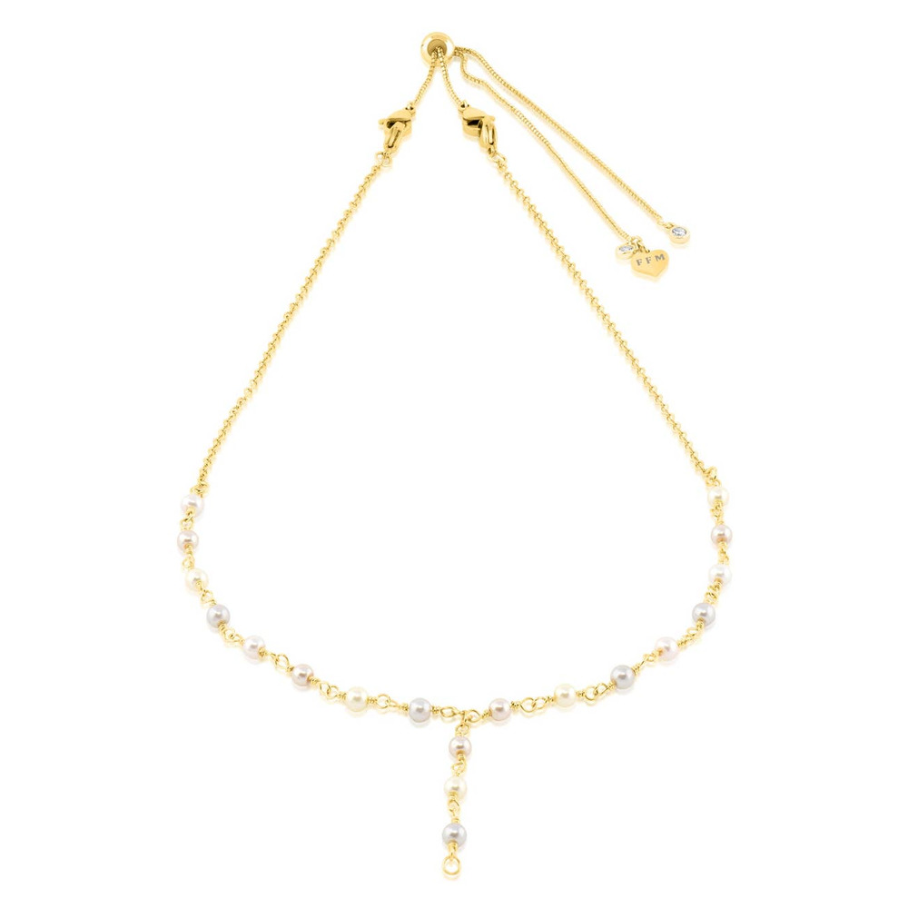 Esther’s Pearl Collection Champagne Lariat